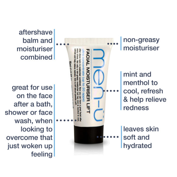 'Buddy' Facial Moisturiser Lift (Moisturising Balm) Travel & Trial tube 15ml - Image 3