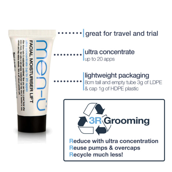 'Buddy' Facial Moisturiser Lift (Moisturising Balm) Travel & Trial tube 15ml - Image 5