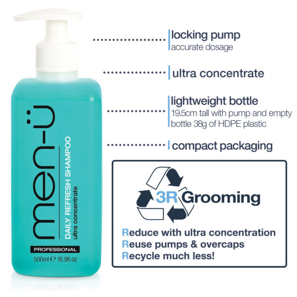Daily Refresh Shampoo 500ml - Image 3