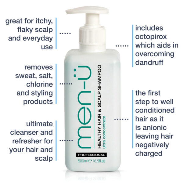 Healthy Hair & Scalp Shampoo 500ml - Image 2
