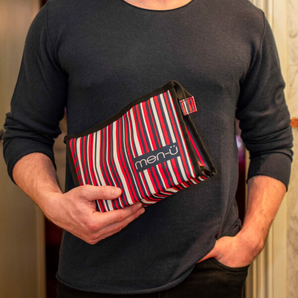 Stripes Toiletry Bag - Image 6