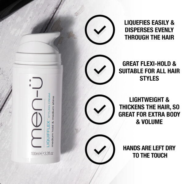 Liquifflex Styling Cream 100ml - Image 2