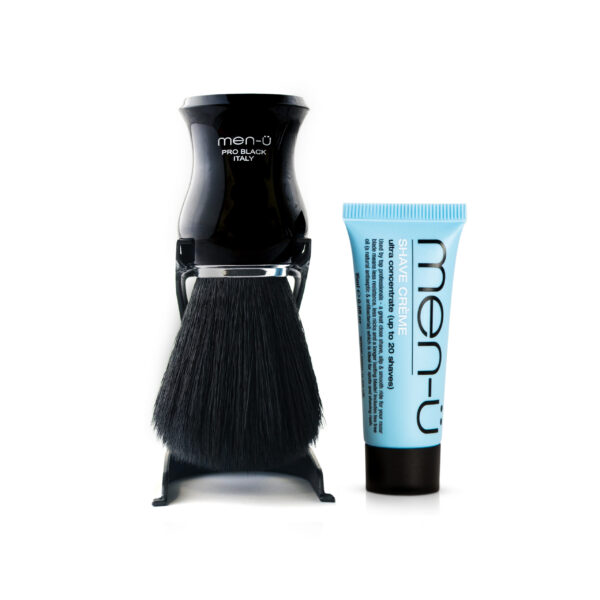 Pro Black Shaving Brush - Image 2