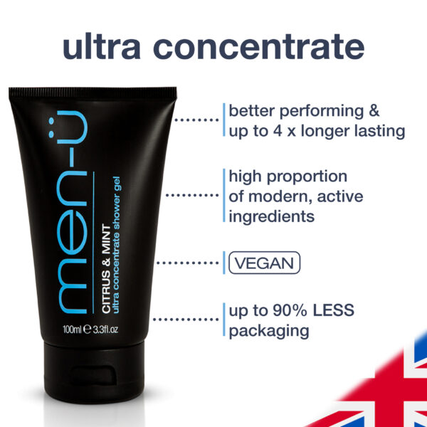 Citrus & Mint Shower Gel Tube 100ml - Image 2