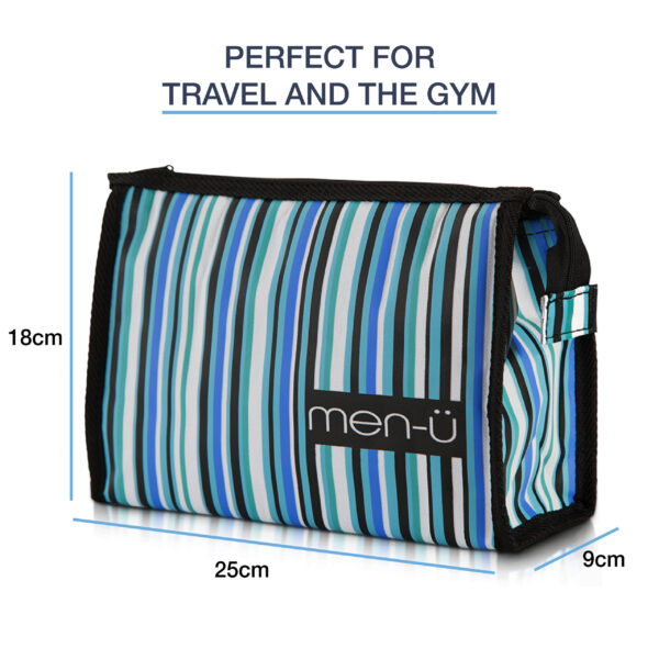 Stripes Toiletry Bag - Image 4