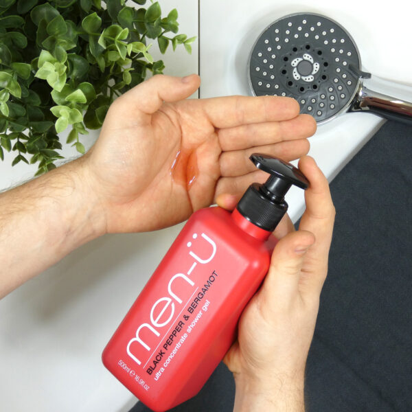 Black Pepper & Bergamot Shower Gel 500ml - Image 3