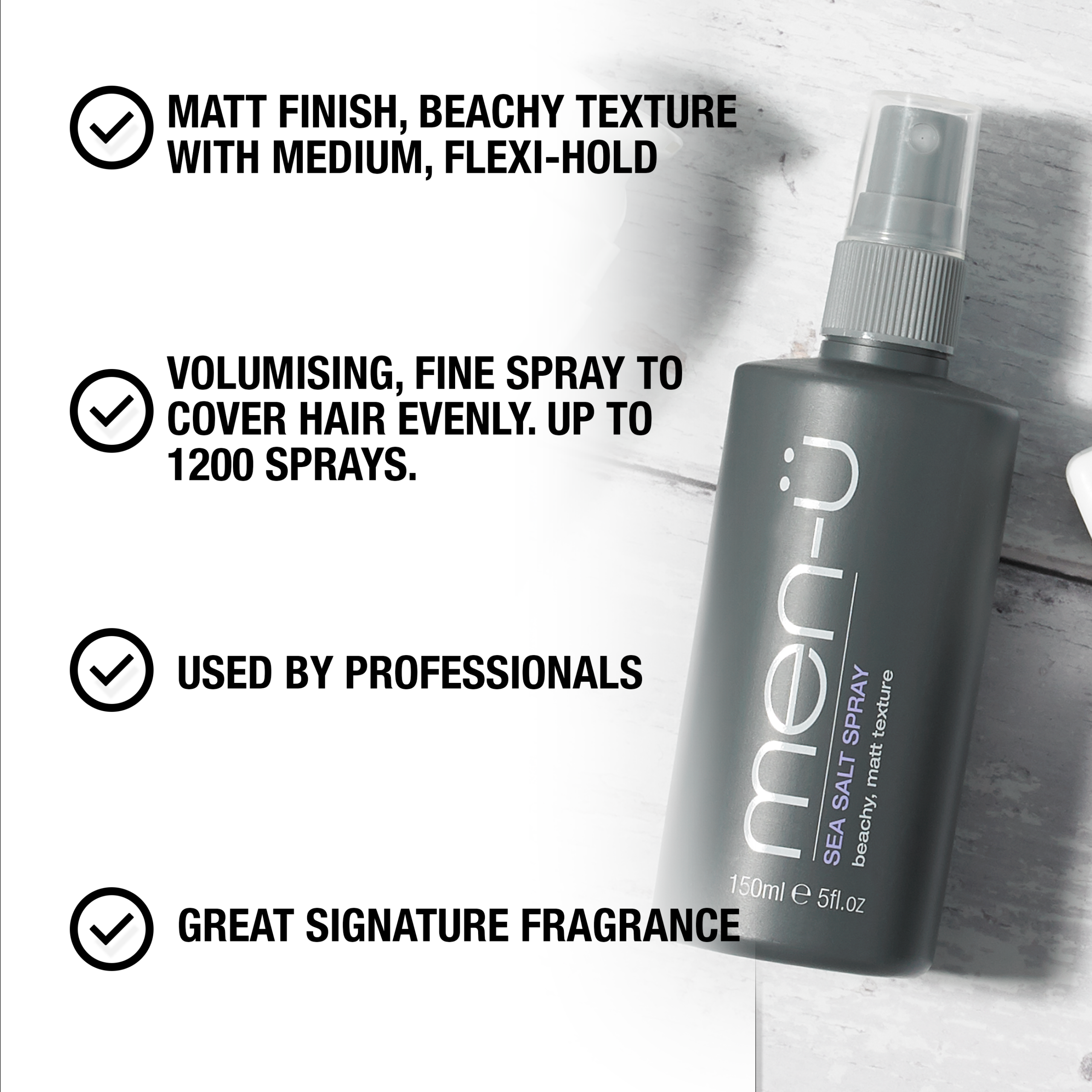 Daily Refresh Shampoo 100ml + Sea Salt Spray 150ml - Image 5